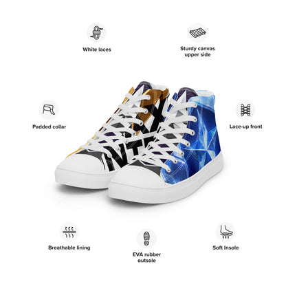Medalist High Top Canvas Shoes