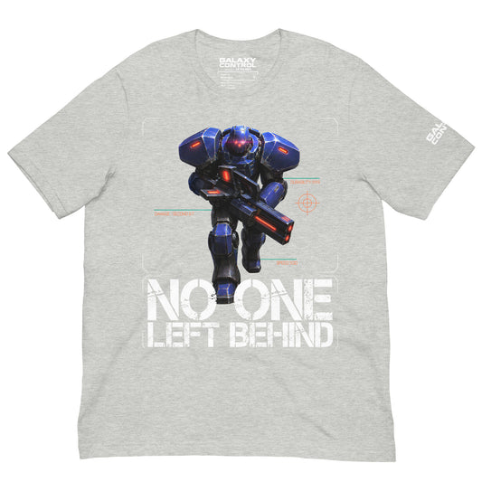 Marine Offensive Force graphic on an athletic heather unisex tee, front view